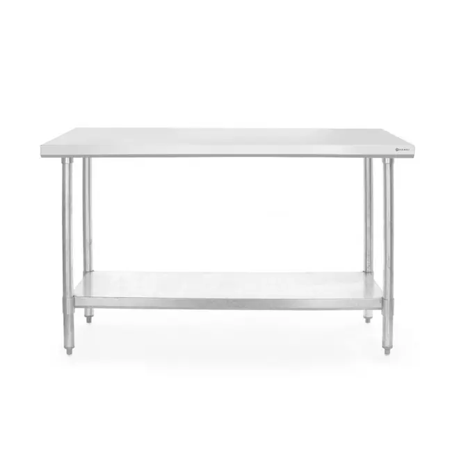 HENDI Werktafel – roestvast staal – verstelbare poten – 1800x600x850 mm