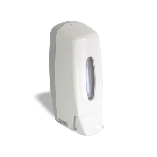 HENDI Wastafel met kniebediening – roestvast staal – inclusief zeepdispenser – 400x335x570 mm