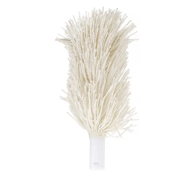 HENDI Borstels voor poleermachine – microvezel – set van 2 – 235x55 mm – wit