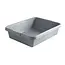 HENDI Afruimbak – met handgrepen – polypropyleen – 555x410x130 mm – grijs
