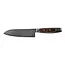 Yaxell Super Gou Santoku Koksmes 16,5 cm – 161 Lagen Damaststaal – SG2 Staal – 63 HRC – Canvas-Micarta Heft