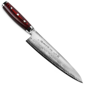 Yaxell Super Gou Koksmes 24 cm – 161 Lagen Damaststaal – SG2 Staal – 63 HRC – Canvas-Micarta Heft Yaxell Super Gou Koksmes 24 cm – 161 Lagen Damaststaal – SG2 Staal – 63 HRC – Canvas-Micarta Heft