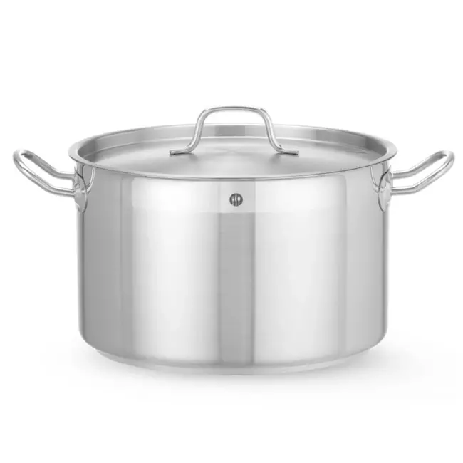 HENDI Kookpan middel – sandwichbodem – inductie – 7L – met deksel – ⌀240x150 mm