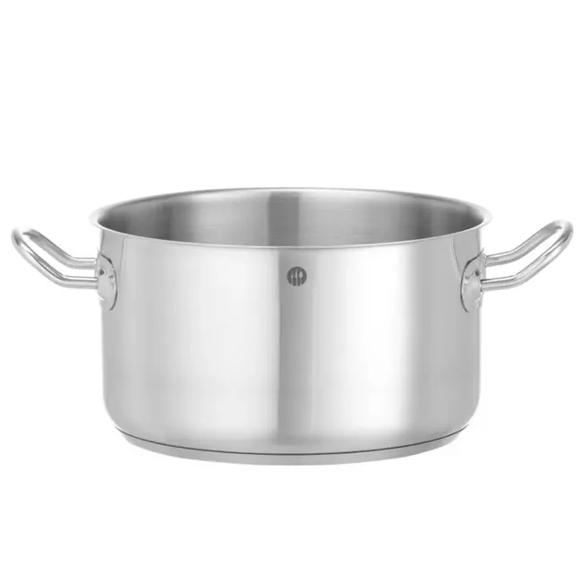 HENDI Kookpan middel – 6L – zonder deksel – inductiegeschikt – koelblijvende handgrepen