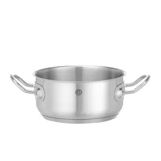 HENDI Kookpan laag – zonder deksel – sandwichbodem – 1,5L – ⌀160mm – inductie geschikt