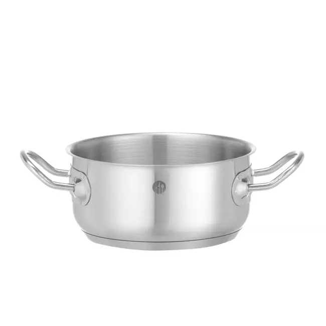 HENDI Kookpan laag – zonder deksel – sandwichbodem – 1,5L – ⌀160mm – inductie geschikt