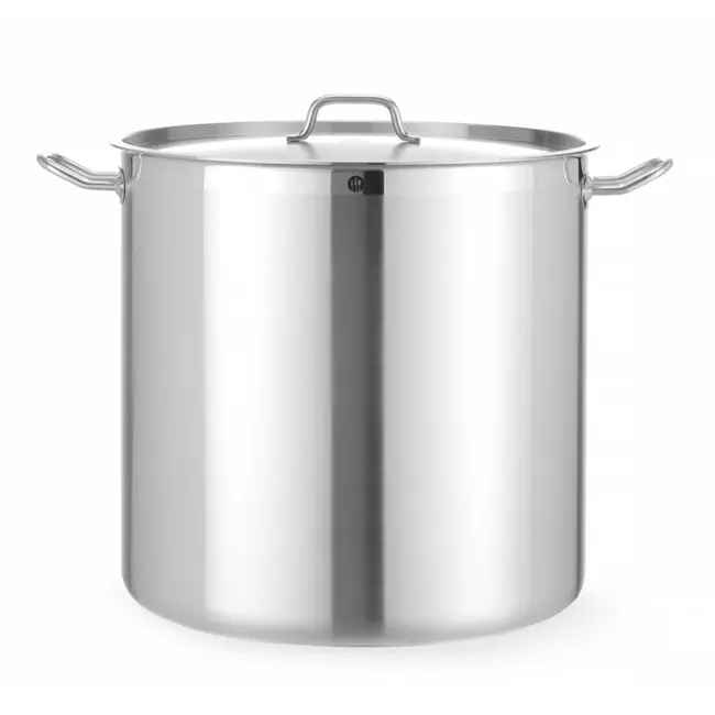 HENDI Kookpan hoog – met deksel – sandwichbodem – inductie geschikt – 70L – ⌀450x(H)450mm