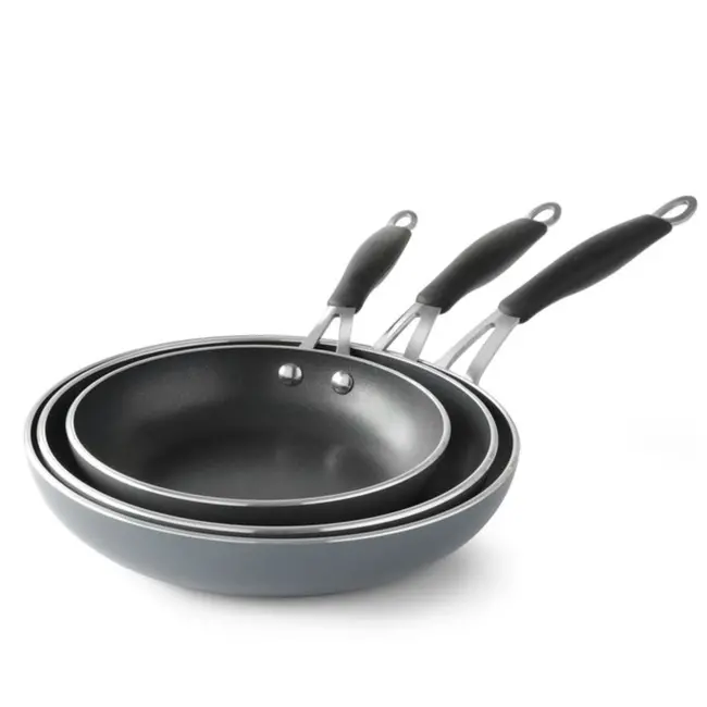 HENDI Koekenpan – Superieure hittegeleiding – Anti-aanbaklaag – Ø240 mm