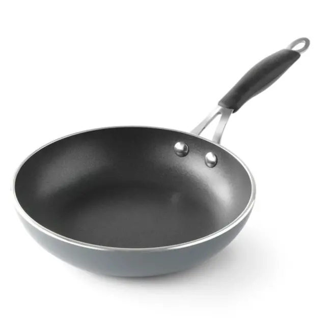 HENDI Koekenpan – Aluminium – Teflon anti-aanbaklaag – Ø 200 mm – Siliconen greep