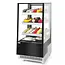 Arktic Koelvitrine – 3 schuine schappen – 300L – LED-verlichting – verrijdbaar – roestvast staal