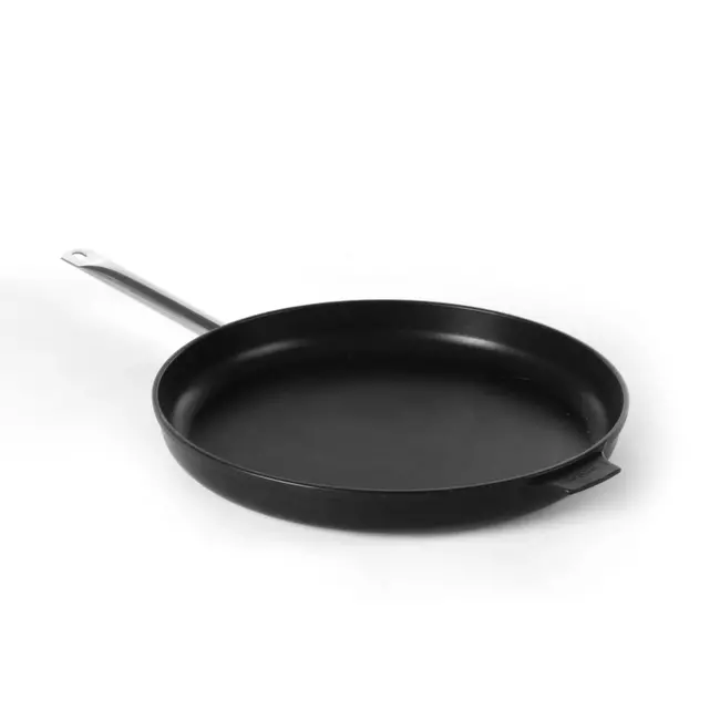 Hendi Professionele koekenpan - titanium coating - ⌀40 cm - koelblijvende handgreep - ovenbestendig tot 250°C