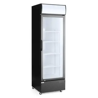 Arktic Ruime backbar koelkast – lichtbak – LED-verlichting – 254L – zwart