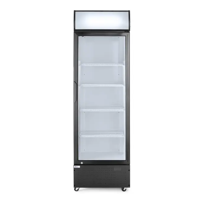 Arktic Ruime backbar koelkast – lichtbak – LED-verlichting – 254L – zwart