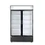 Arktic Barkoelkast 512 l zwart met ledlichtbak en 8 witte schappen