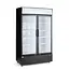 Arktic Barkoelkast 512 l zwart met ledlichtbak en 8 witte schappen