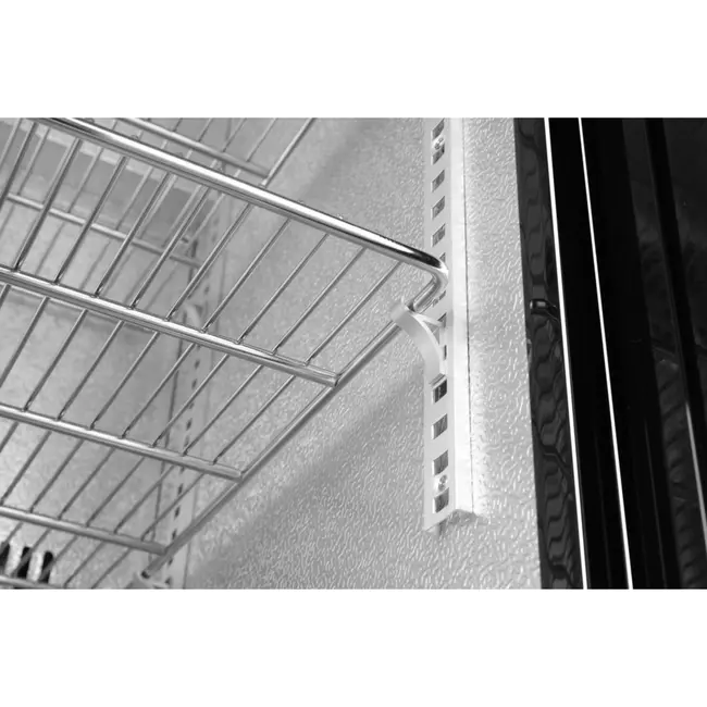 Arktic Ruime backbar koelkast – 103L – zwart – LED-verlichting – gehard glas – 2-10 °C