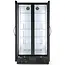 Arktic Ruime backbar koelkast - dubbele deuren - LED-verlichting - 477L - zwart