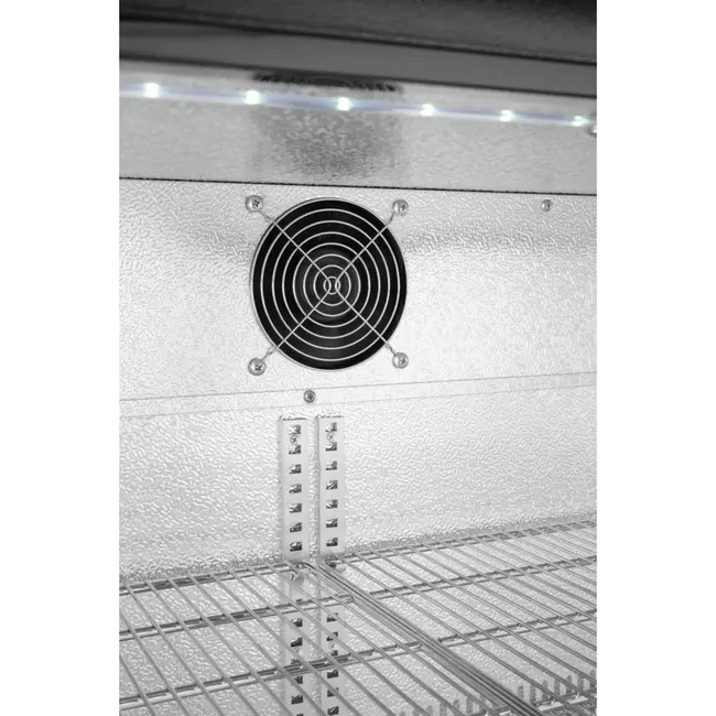 Arktic Dubbele deur barkoelkast – 180L – zwart – LED-verlichting – digitaal display