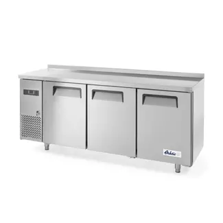 Arktic Ruime vrieswerkbank – 3 deuren – roestvast staal – geforceerde luchtkoeling – 390L