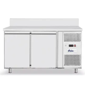 Arktic Vrieswerkbank met 2 deuren – 280L – roestvast staal – geforceerde luchtkoeling – GN 1/1