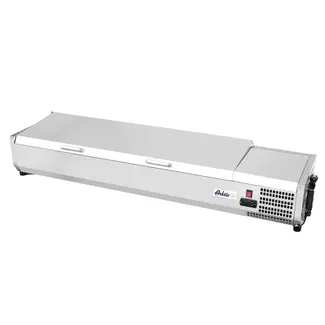 Arktic Opzetkoelvitrine GN 1/3 – Statisch – Digitaal display – RVS – 1205x420x630 mm