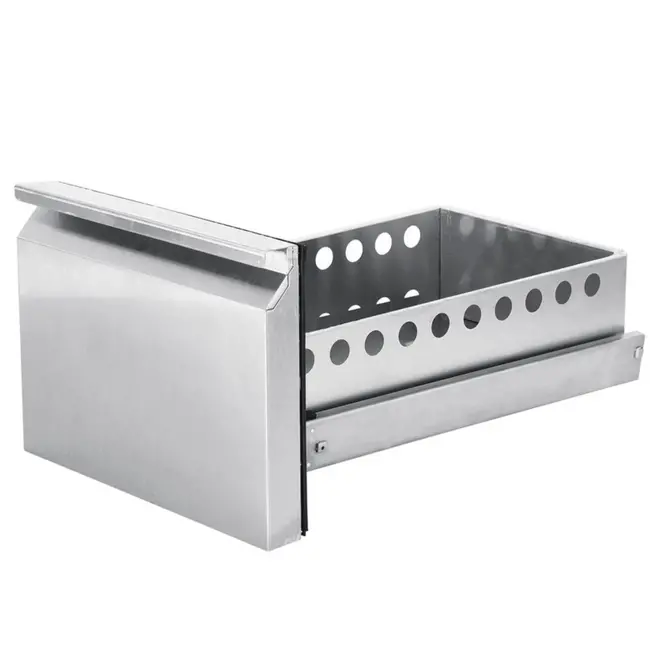 Arktic Set van 2 lades met rails – Profi Line – 300x545x145 mm – roestvast staal