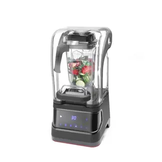 HENDI Digitale blender met geluiddempende kap – BPA-vrij – 2,5L – 230V/1680W – Roestvrij staal met titanium coating