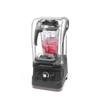 Hendi Blender met geluidskap - BPA-vrij - 2,5L kan - 1680W - variabele snelheid