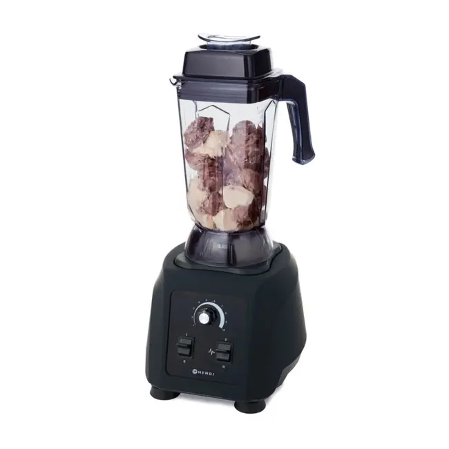 HENDI Krachtige bar blender – 2,5L – 10 snelheden – Pulse functie – Zwart