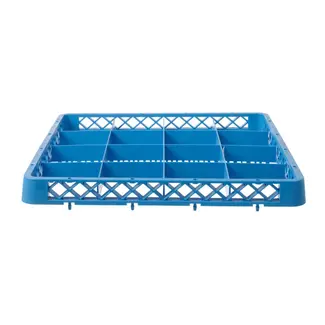 HENDI Vaatwaskorf verhoger – 16 vakken – 112x112 mm – 500x500x45 mm – PP kunststof