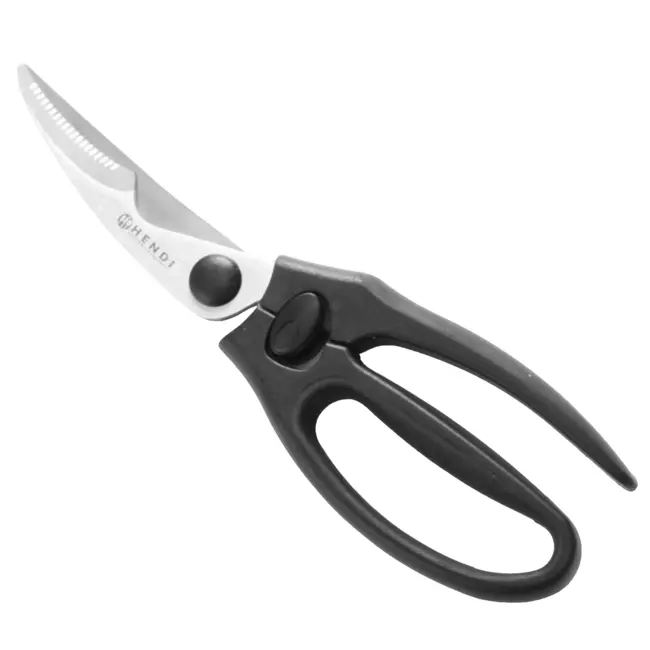 HENDI Wildschaar – Gehard Staal – Softgrip – 240 mm – Zwart