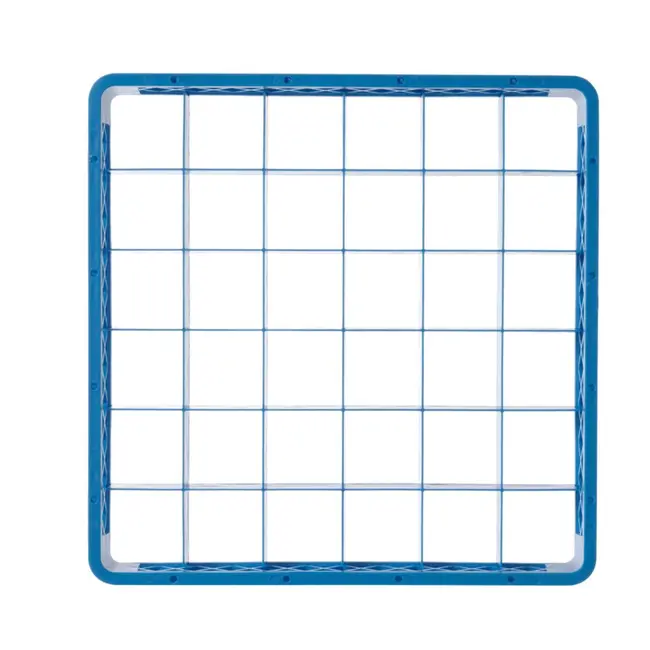 HENDI Vaatwaskorf verhoger – 36 vakken – 73x73 mm – 500x500x45 mm – Polypropyleen