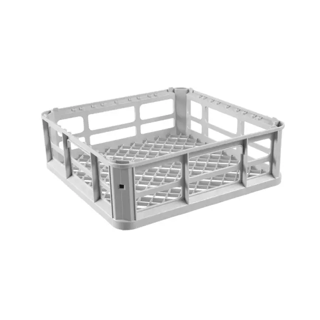 HENDI Glazen vaatwasser – elektronische bediening – roestvast staal – afvoerpomp – 40x40 cm