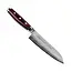 Yaxell Super Gou Messenset – 7-delig – Bamboe Magneetstrip met 6 Messen – 161 Lagen Damaststaal – SG2 Staal – 63 HRC – Canvas-Micarta Heft