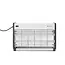 Hendi Elektrische insectenverdelger - 100 m² dekking - 230V/40W - UV-A lampen - Aluminium/ABS