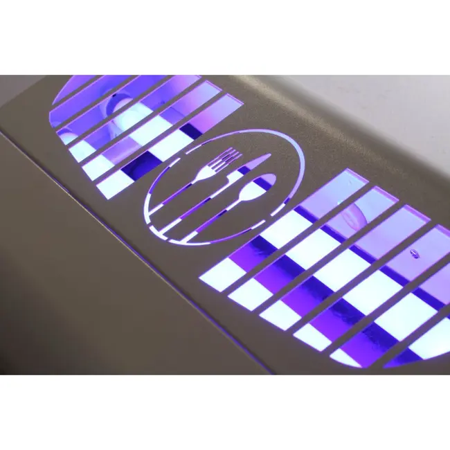 HENDI Insectenverdelger met kleefplaat – 100 m² bereik – 230V/30W – 544x285x92 mm