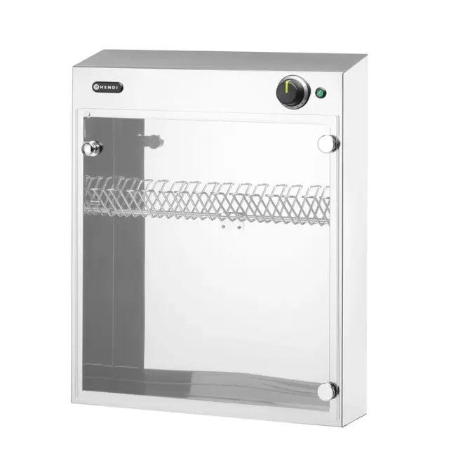 HENDI UV sterilisator – roestvast staal – capaciteit 14 messen – ingebouwde timer – 510x160x625 mm
