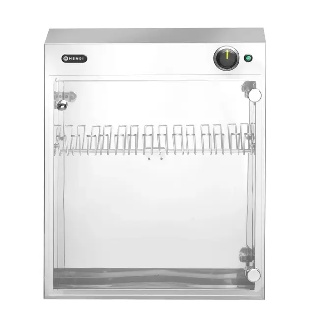 HENDI UV sterilisator – roestvast staal – capaciteit 14 messen – ingebouwde timer – 510x160x625 mm