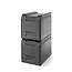 HENDI Thermo catering box – Profi Line – 66L – lichtgewicht en duurzaam – 600x400x490 mm