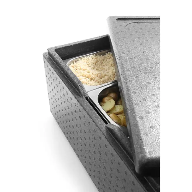 HENDI Thermobox Profi Line – GN 1/1 – 40L – Hoge isolatiewaarde – Verzonken handgrepen – 600x400x285 mm