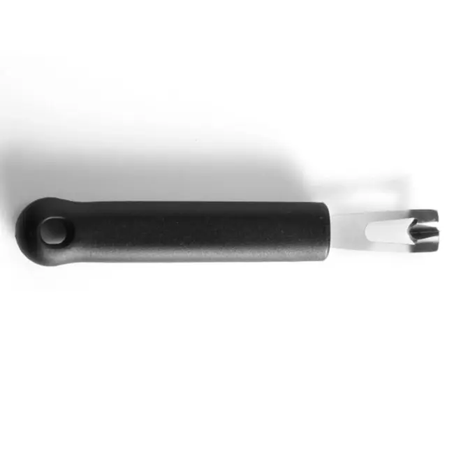 HENDI Sleufmes – Ergonomisch ontwerp – 155 mm – Zwart