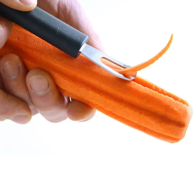 HENDI Sleufmes – Ergonomisch ontwerp – 155 mm – Zwart