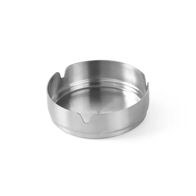 HENDI Compacte metalen asbak – roestvrij staal – ⌀100x(H)30mm