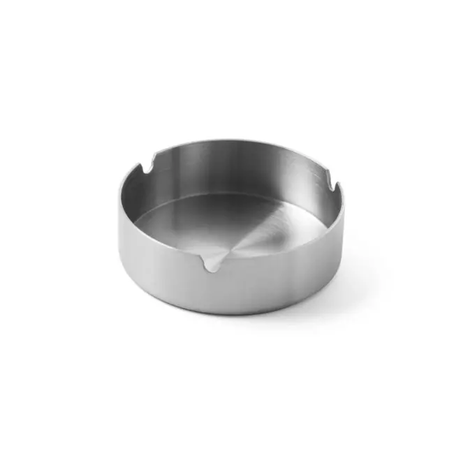 HENDI Compacte asbak – roestvrij staal – ⌀100 mm – hoogte 30 mm