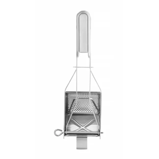 HENDI Aardappelpers – Roestvast staal – Vaatwasmachinebestendig – 320x110x110 mm