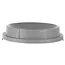 AmerBox Open deksel voor ronde afvalbak – lichtgrijs – ⌀570x(H)135mm – polypropyleen