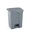AmerBox Pedaalemmer – 68L – lichtgrijs – polypropyleen – 490x410x660 mm