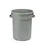 AmerBox Ronde afvalbak – 120L – lichtgrijs – duurzaam polypropyleen – Ø550x(H)690mm