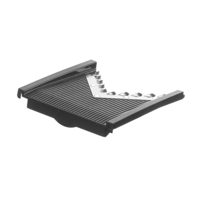 HENDI Mandoline – V-vormig mes – Instelbare snijddikte – Zwart – 130x335x75 mm