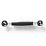 HENDI Dubbele meloenbolletjeslepel – 22-25 mm – zwart – 165 mm